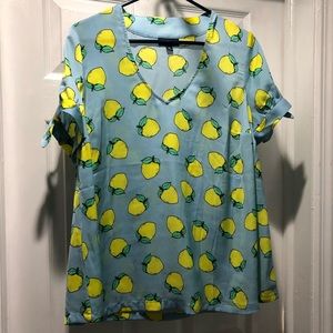Lemon Print Shirt from ModCloth